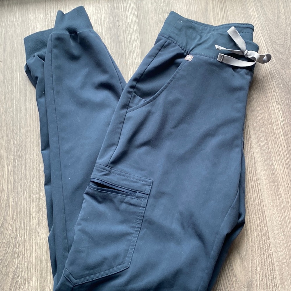 FIGS Zamora Jogger Scrub Pants Dark Harbor